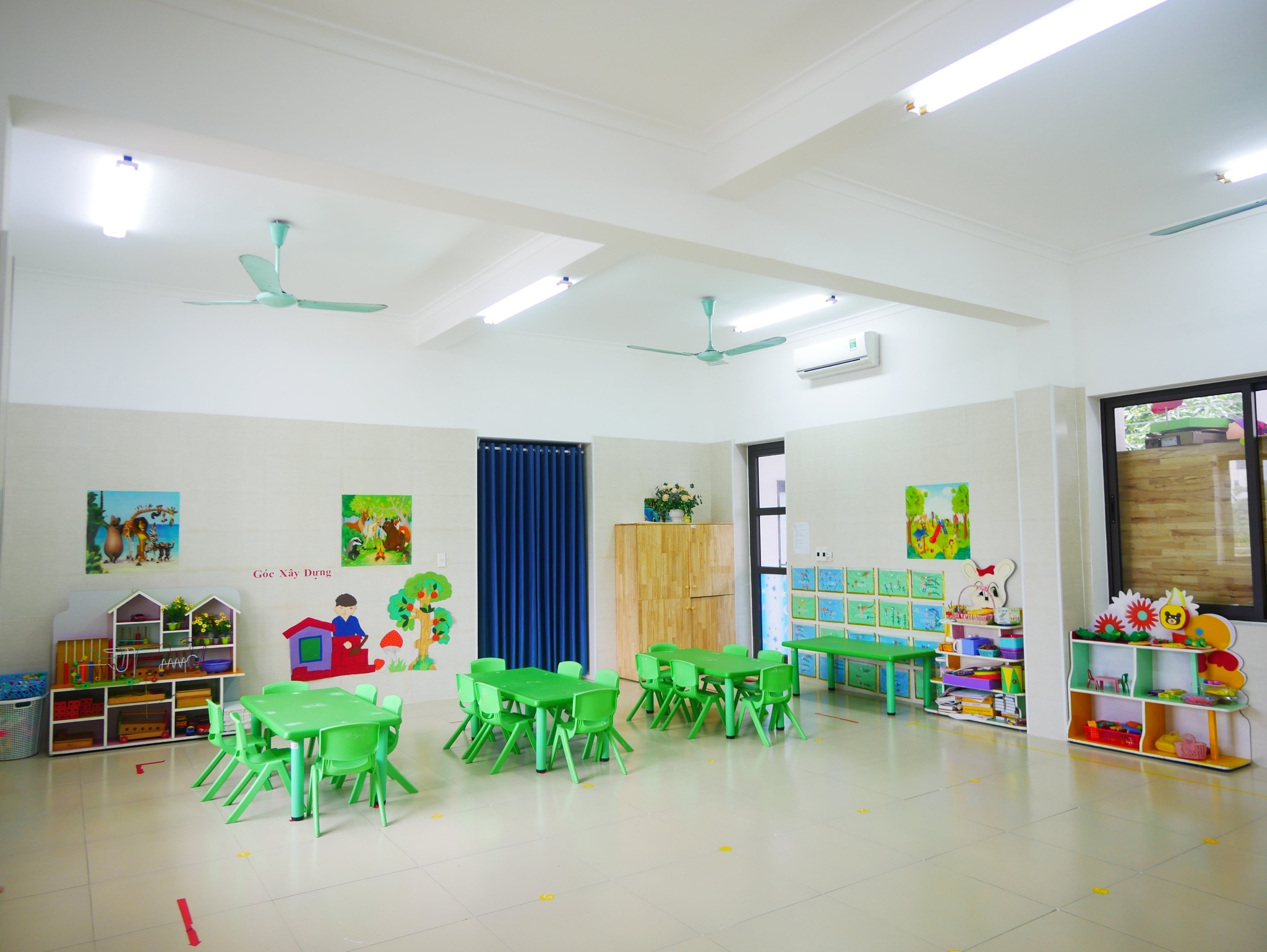 Sân chơi ngoài trời của trường Trần Đại Nghĩa