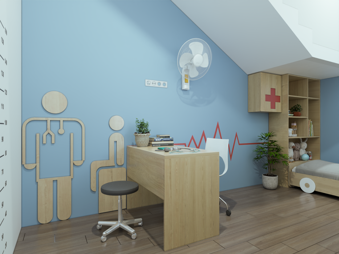 Sân chơi ngoài trời của trường Trần Đại Nghĩa